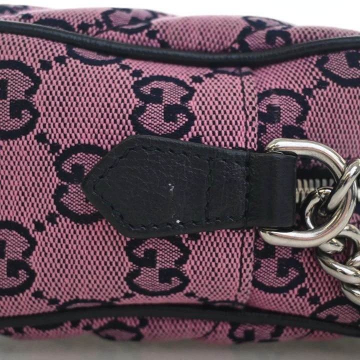 Gucci Small GG Canvas Marmont Camera Bag - Image 15