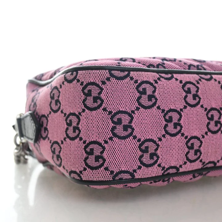 Gucci Small GG Canvas Marmont Camera Bag - Image 6