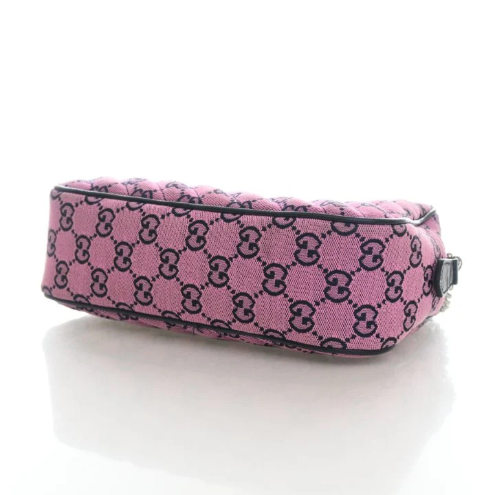 Gucci Small GG Canvas Marmont Camera Bag - Image 7