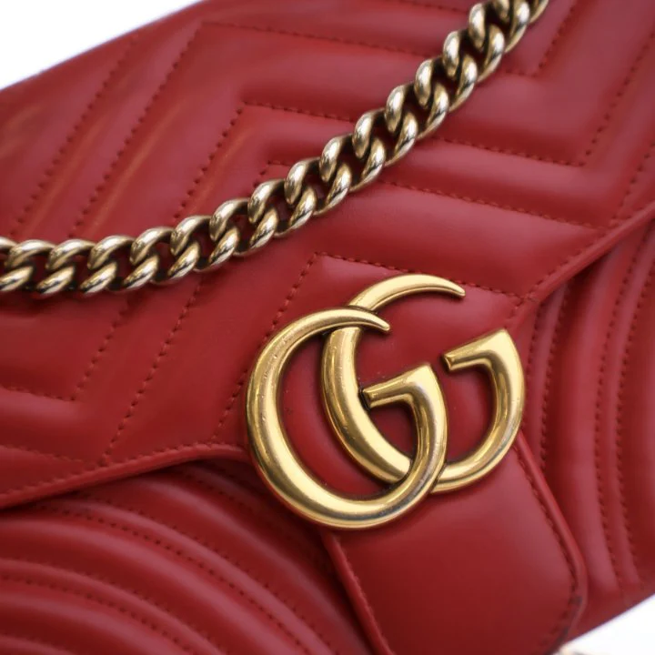 Gucci Small Marmont Shoulder Bag - Image 4
