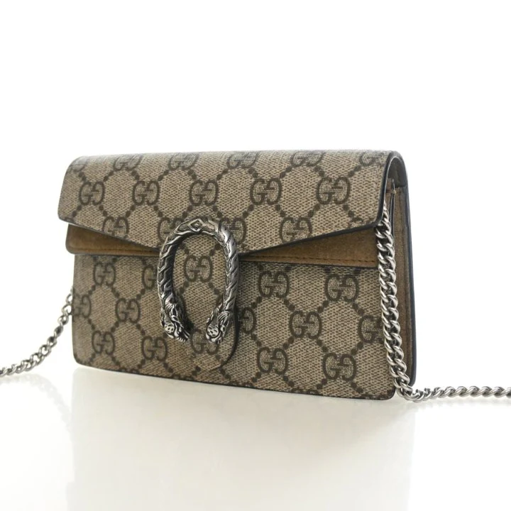 Gucci Super Mini GG Supreme Dionysus Crossbody Bag - Image 3