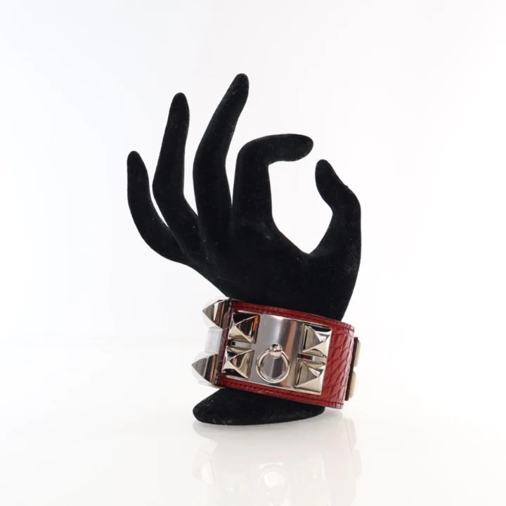 Hermes Alligator Collier De Chien Bracelet - Image 5