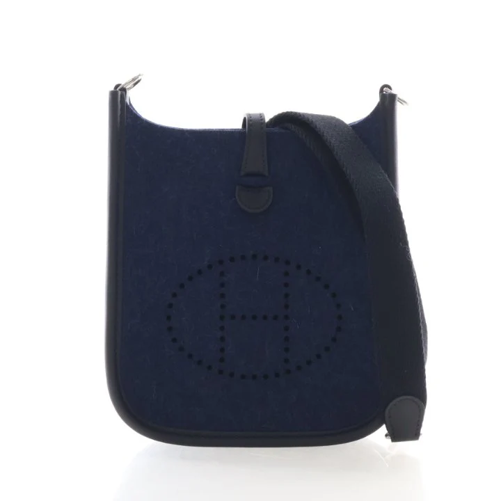 Hermes Bleu Nuit Feutre Evelyne TPM 16