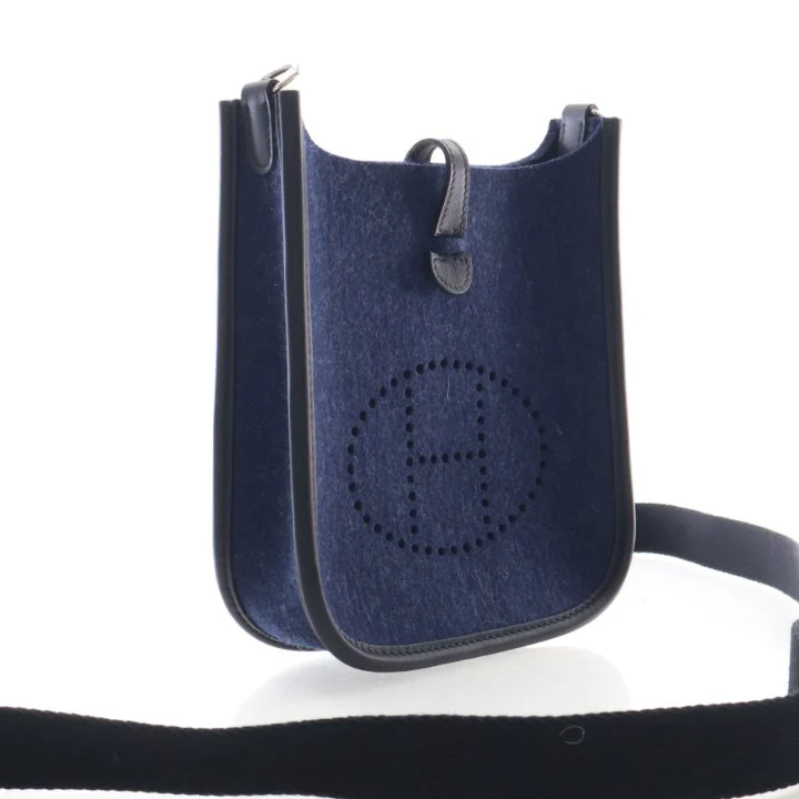 Hermes Bleu Nuit Feutre Evelyne TPM 16 - Image 2