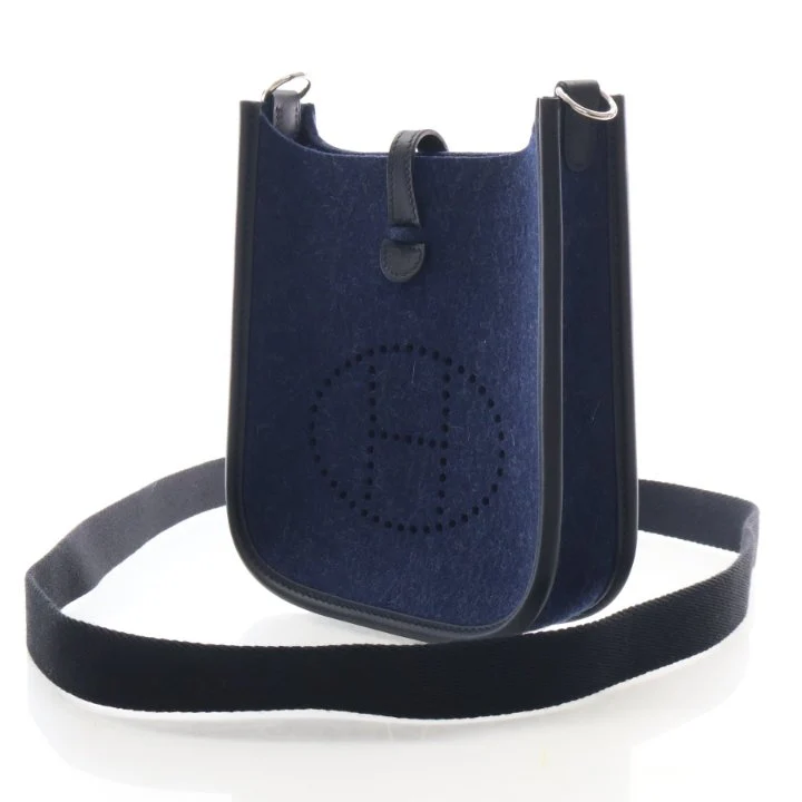 Hermes Bleu Nuit Feutre Evelyne TPM 16 - Image 3