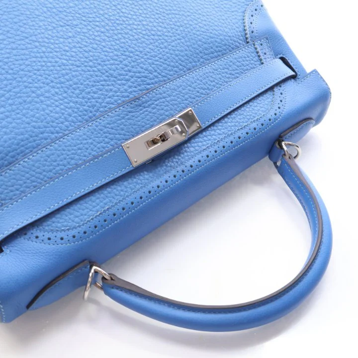 Hermes Blue Paradise Clemence Ghilles Kelly 32 - Image 11