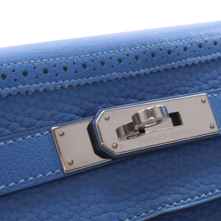 Hermes Blue Paradise Clemence Ghilles Kelly 32 - Image 5