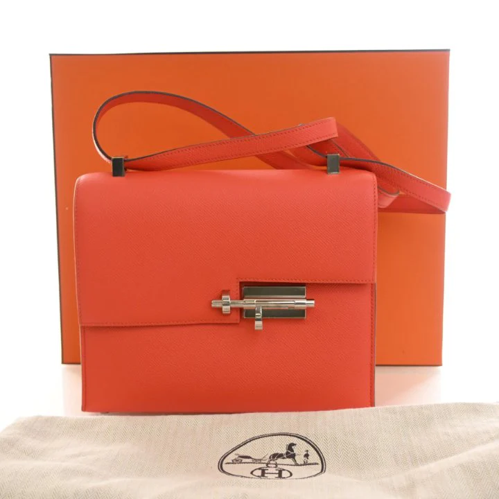 Hermes Capucine Epsom Verrou 23 - Image 19