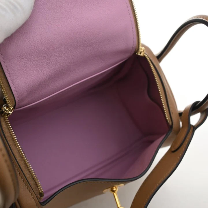 Hermes Chai Swift Verso Mini Lindy 20 - Image 12