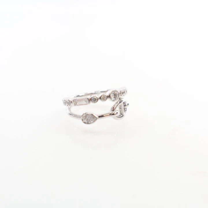 Hermes Chaine D'Ancre Chaos Fancy Ring, Sz 6 - Image 3