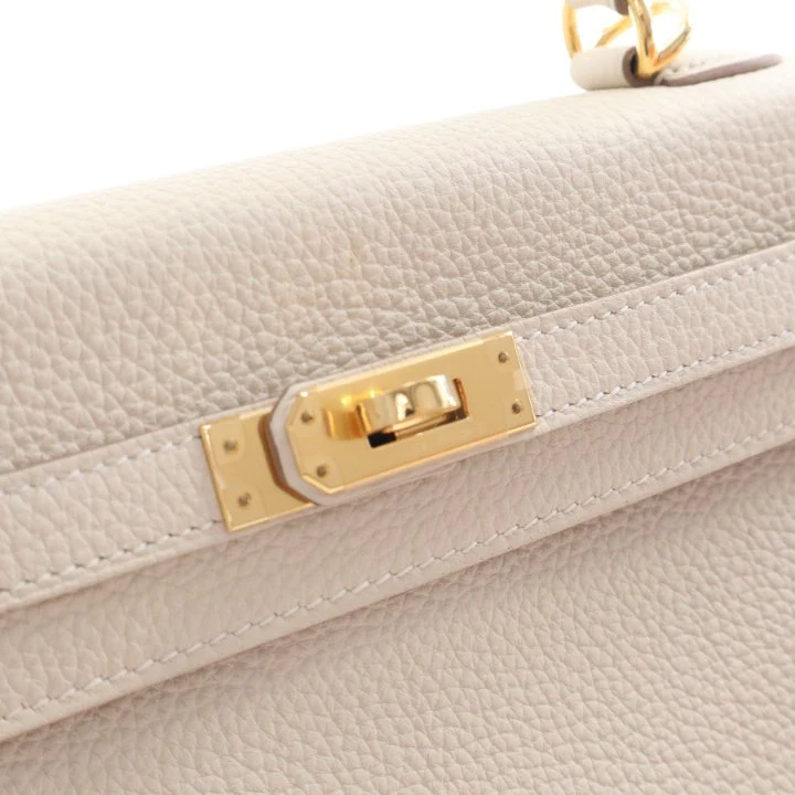 Hermes Craie Togo Kelly 25 - Image 4