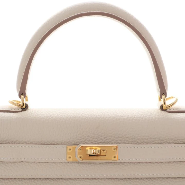 Hermes Craie Togo Kelly 25 - Image 5