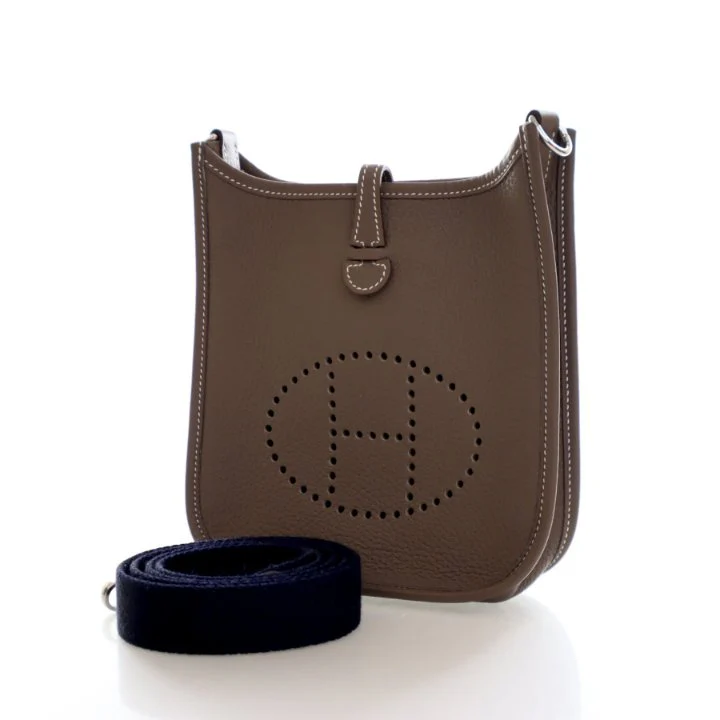 Hermes Etoupe Clemence Evelyne TPM 16 - Image 3