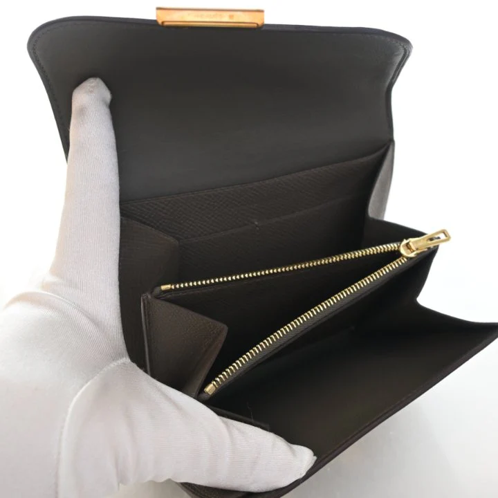 Hermes Etoupe Epsom Constance Slim Wallet - Image 11