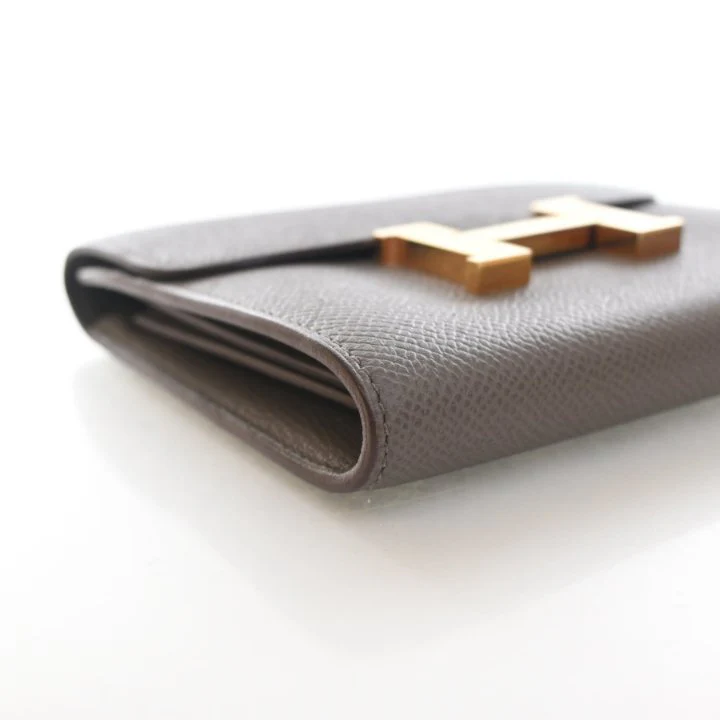 Hermes Etoupe Epsom Constance Slim Wallet - Image 6