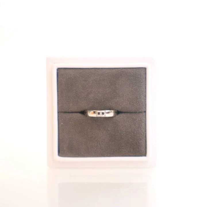 Hermes Ever Herakles Wedding Band Sz 52