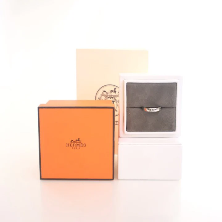 Hermes Ever Herakles Wedding Band Sz 52 - Image 8