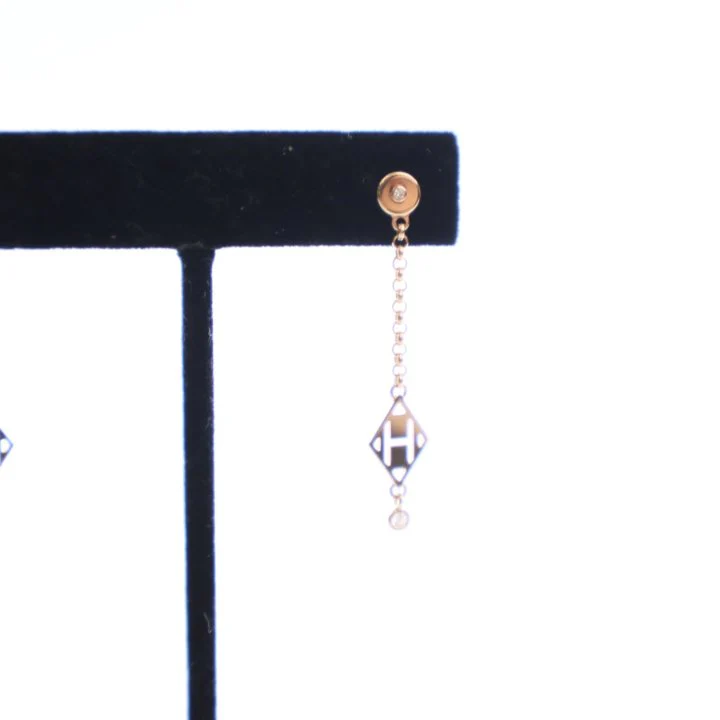 Hermes Gambade H Earrings - Image 4