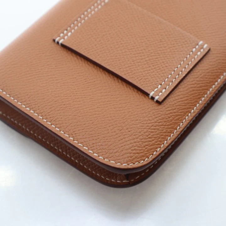 Hermes Gold Epsom Constance Slim Wallet - Image 10
