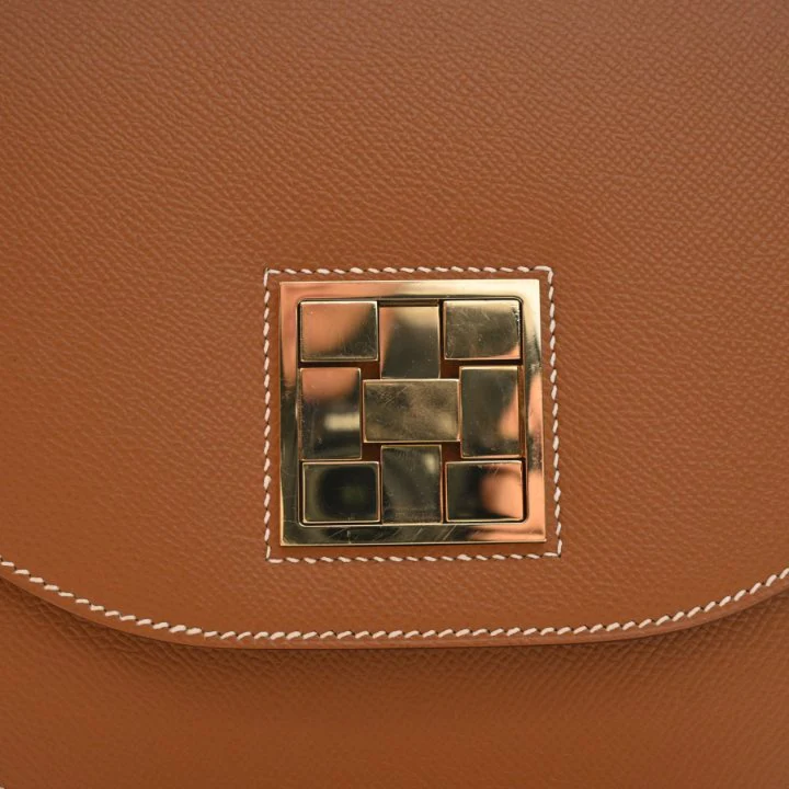 Hermes Gold Epsom Mosaique Au 24 21 - Image 4