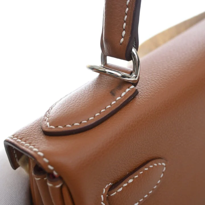 Hermes Gold Evercolor Verso Kelly 28 - Image 17