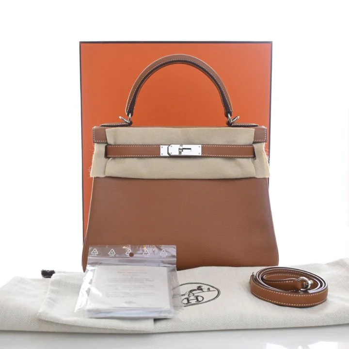 Hermes Gold Evercolor Verso Kelly 28 - Image 18