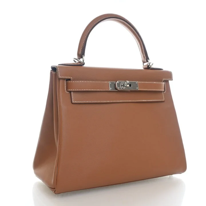 Hermes Gold Evercolor Verso Kelly 28 - Image 2