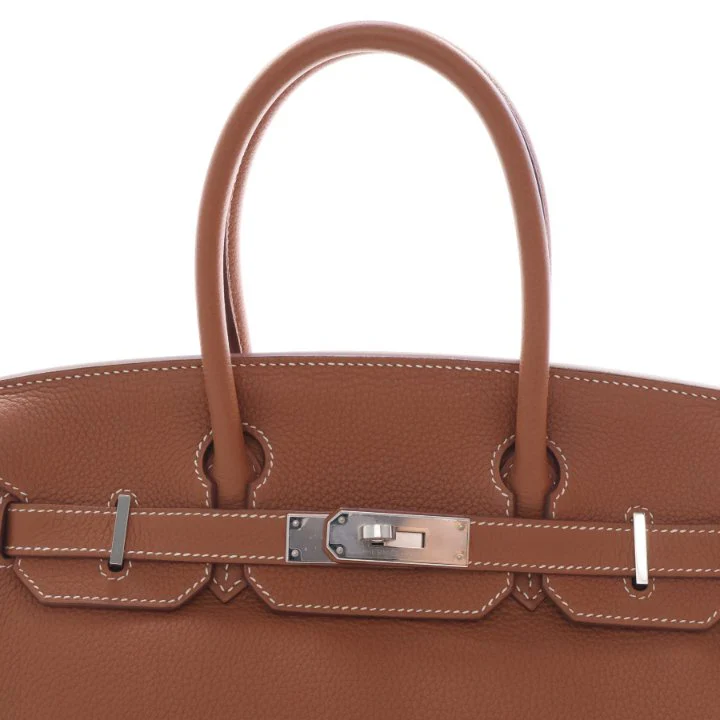 Hermes Gold Togo Birkin 30 - Image 4