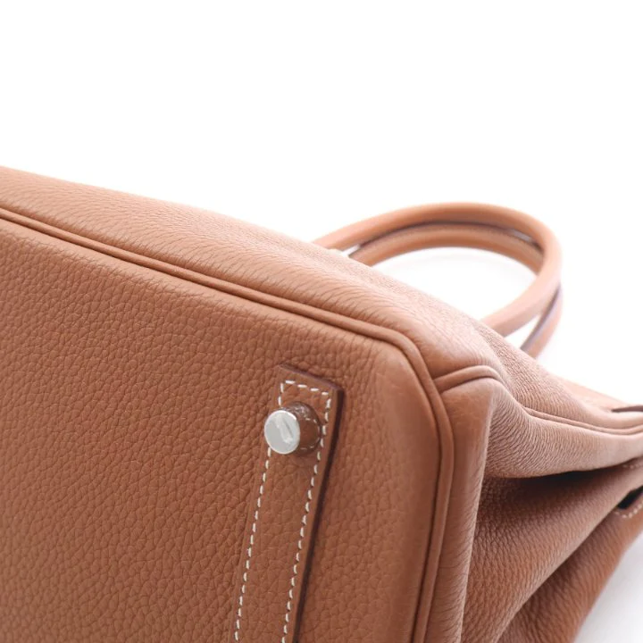 Hermes Gold Togo Birkin 30 - Image 7