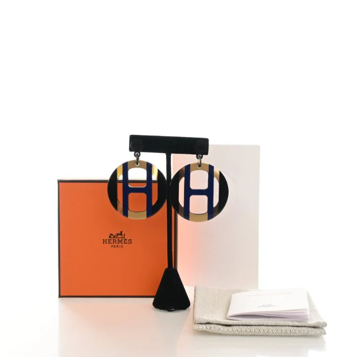 Hermes H Equipe Earrings - Image 6