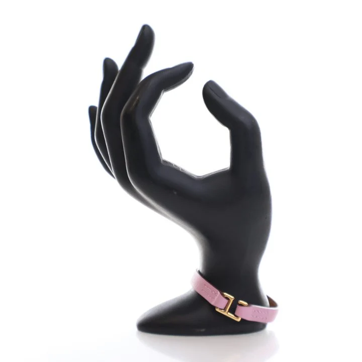 Hermes Mauve Sylvestre Swift Mini Rivale Bracelet - Image 5