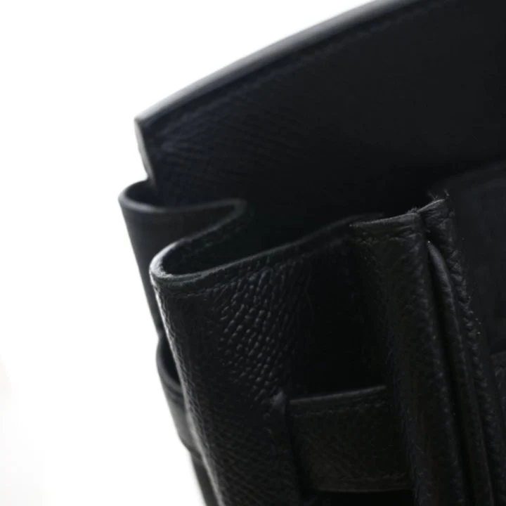 Hermes Noir Epsom Birkin 35 - Image 15