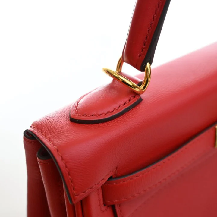 Hermes Rouge De Couer Swift Kelly 25 - Image 14
