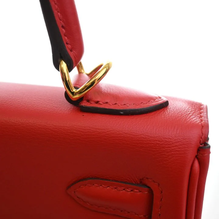 Hermes Rouge De Couer Swift Kelly 25 - Image 15