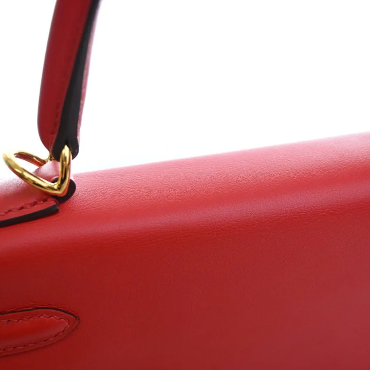Hermes Rouge De Couer Swift Kelly 25 - Image 16