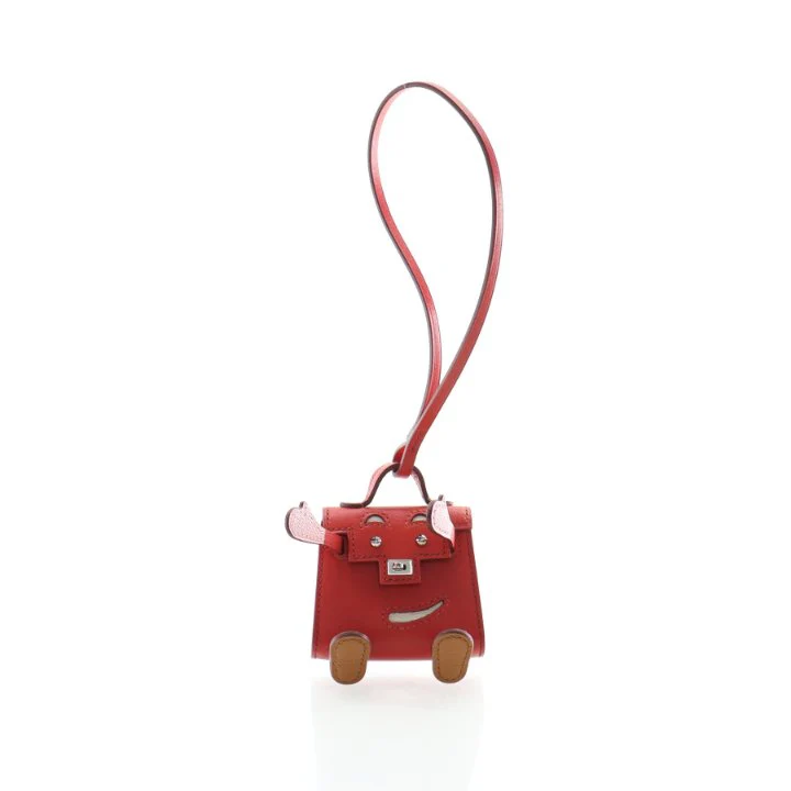 Hermes Sanguine Sombreno Mini Kelly Quelle Idole Bag Charm