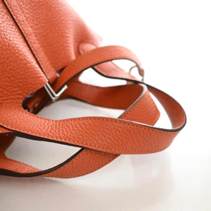 Hermes Terre Battue Clemence Picotin Lock 18 - Image 10