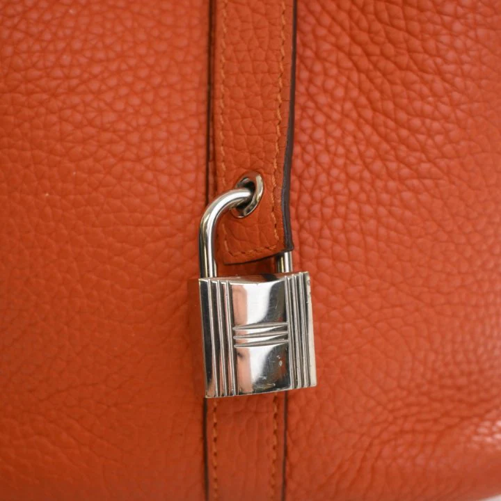 Hermes Terre Battue Clemence Picotin Lock 18 - Image 4