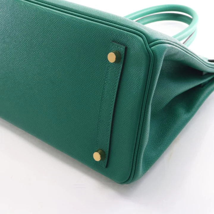Hermes Vert Vertigo Epsom Birkin 30 - Image 12