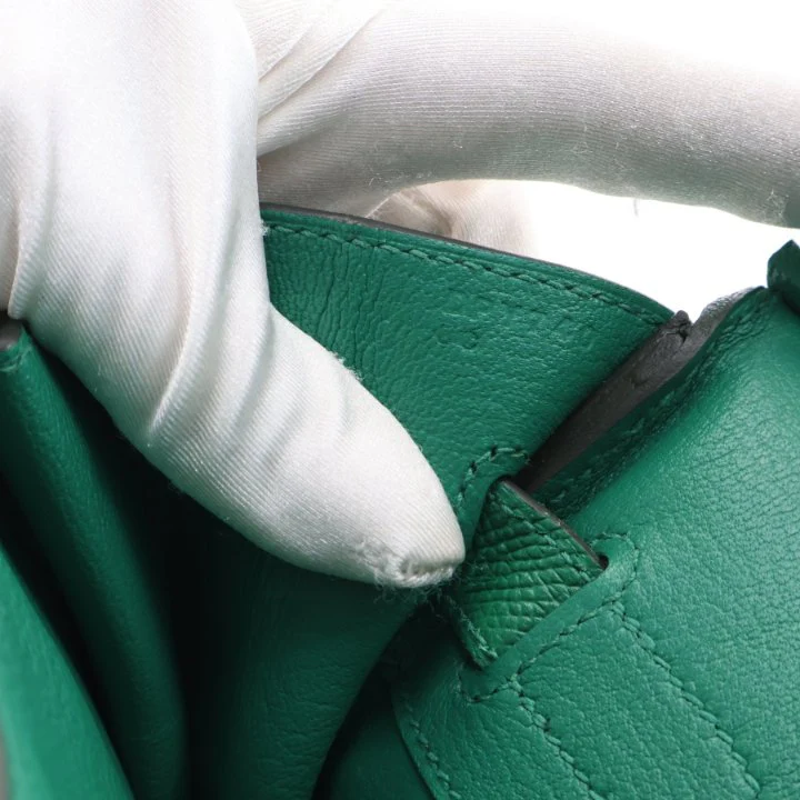 Hermes Vert Vertigo Epsom Birkin 30 - Image 17