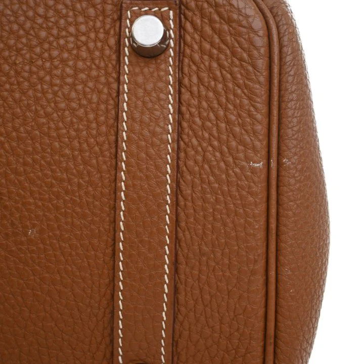 Hermes Vintage Gold Togo Birkin 30 - Image 17