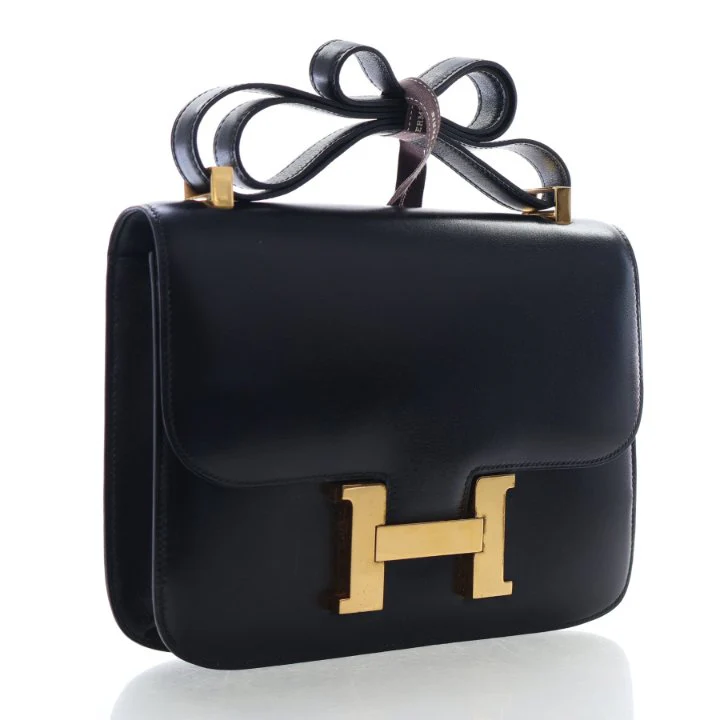 Hermes Vintage Noir Box Constance 23 - Image 2