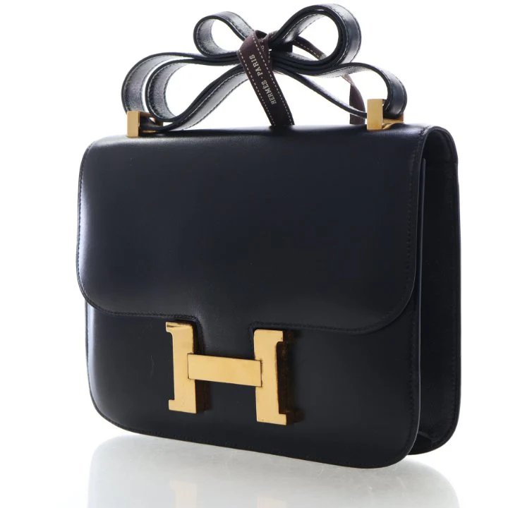 Hermes Vintage Noir Box Constance 23 - Image 3