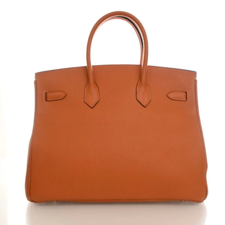 Hermes Vintage Potiron Togo Birkin 35 - Image 11