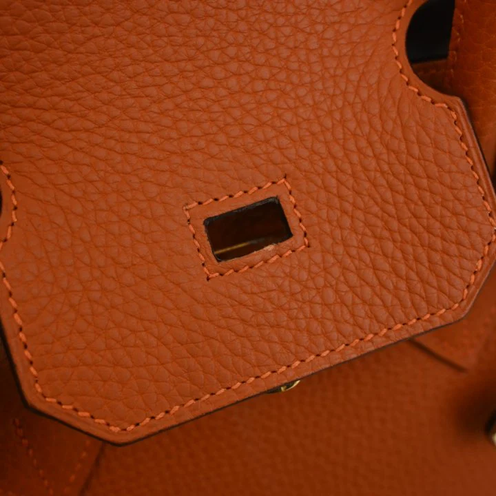 Hermes Vintage Potiron Togo Birkin 35 - Image 14