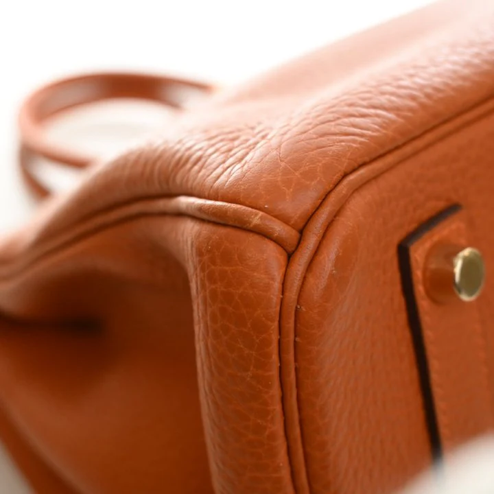 Hermes Vintage Potiron Togo Birkin 35 - Image 17