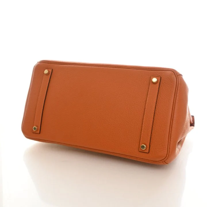 Hermes Vintage Potiron Togo Birkin 35 - Image 7