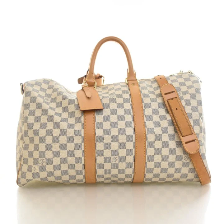 Louis Vuitton Damier Azur Keepall Bandouliere 45