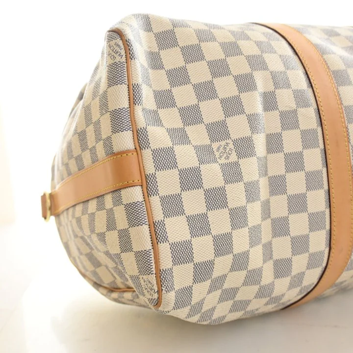 Louis Vuitton Damier Azur Keepall Bandouliere 45 - Image 5