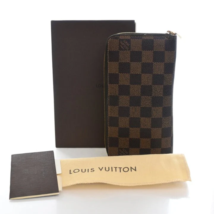 Louis Vuitton Damier Ebene Zippy Wallet - Image 16